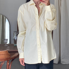 Load image into Gallery viewer, Soft yellow cotton shirt