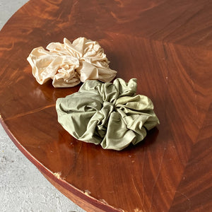 Silk scrunchie handmade by YV