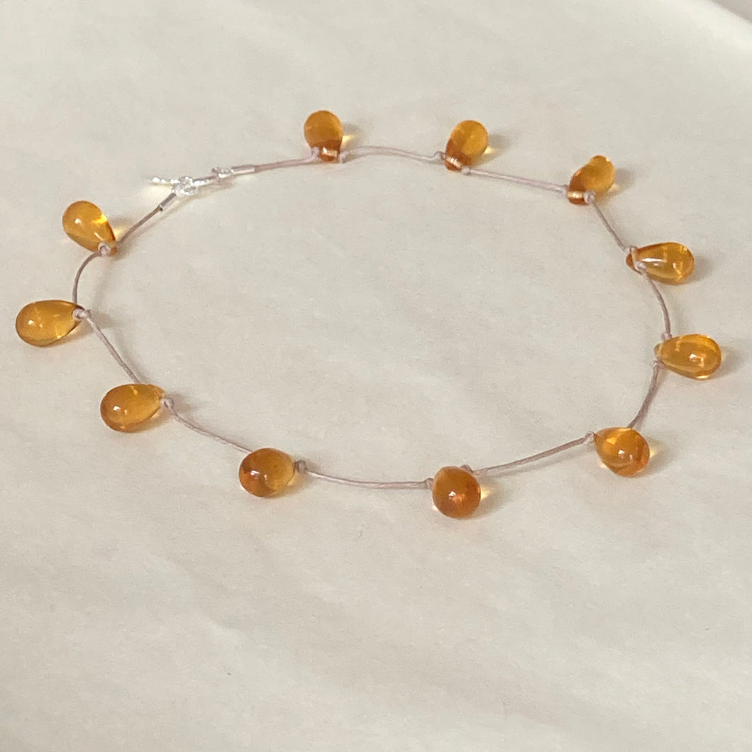 Sisi Joia Noué necklace, amber