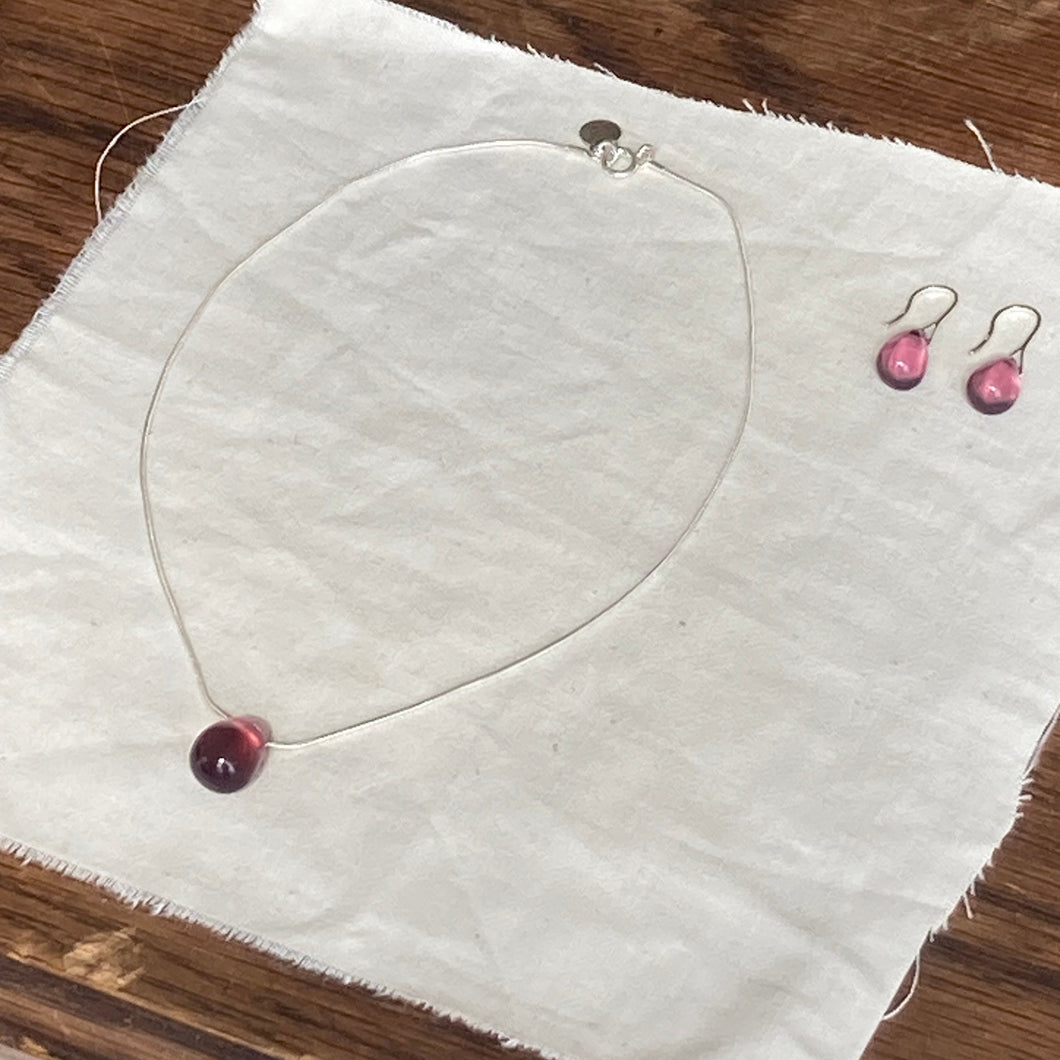 Sisi Joia Gota necklace, purple