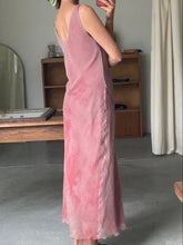 Load image into Gallery viewer, Vintage silk dress, size S/M