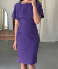 Load image into Gallery viewer, Linen Gianni Versace dress, size XS