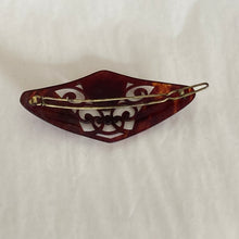 Load image into Gallery viewer, Vintage celluloid hair clip
