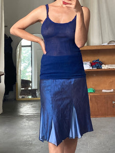 Vintage silk skirt, size M
