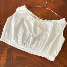 Load image into Gallery viewer, Antique white cotton camisole, size XS