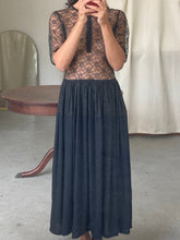 Load image into Gallery viewer, Vintage lace dress, size S