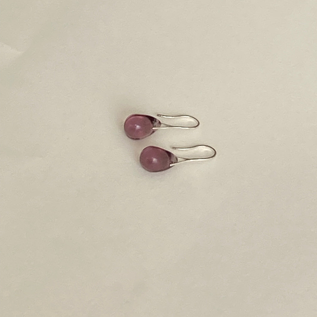 Sisi Joia Gota mini earrings, purple