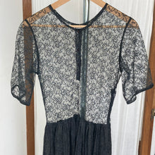 Load image into Gallery viewer, Vintage lace dress, size S