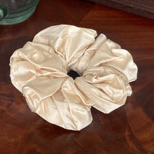 Load image into Gallery viewer, Silk scrunchie handmade by YV