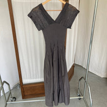 Load image into Gallery viewer, 00's grey cotton dress, size S/M