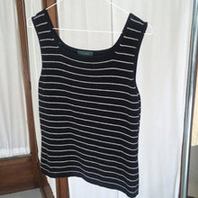 Load image into Gallery viewer, Vintage striped cashmere top, size S/M