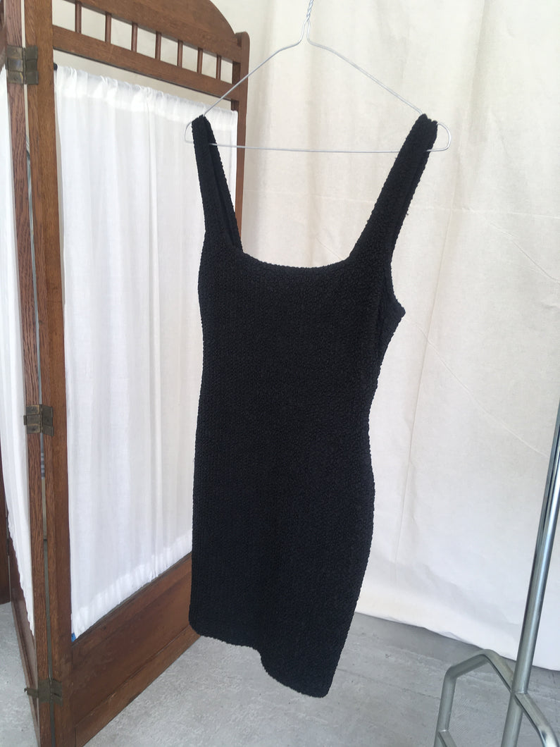 Vintage textured mini dress, size S