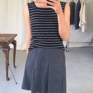 Vintage striped cashmere top, size S/M