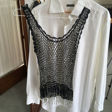 Load image into Gallery viewer, Sheer vintage top, size S