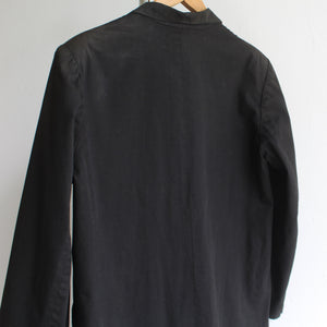Vintage Agnès b. black cotton jacket, size M
