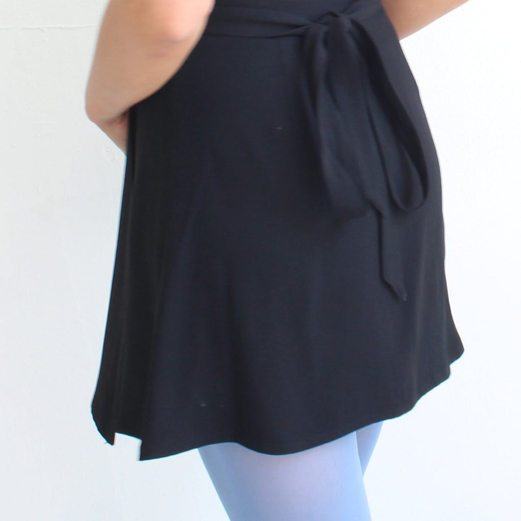 Vintage Agnes b. mini wrap skirt, size S/M
