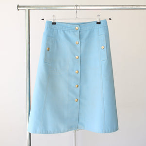 Vintage turquoise Céline skirt, size S/M