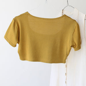 Cropped t-shirt, size S