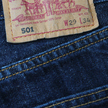 Load image into Gallery viewer, Vintage levis 501, W 29, L 34