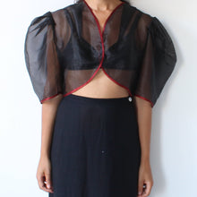 Load image into Gallery viewer, Vintage sheer top, size S-L