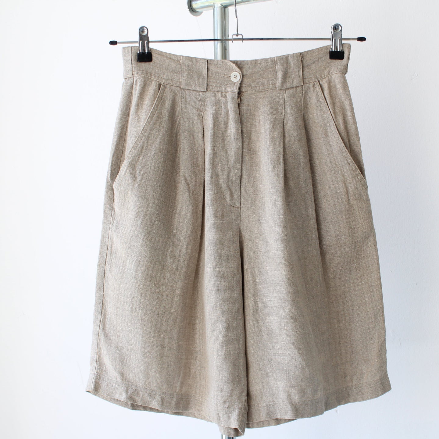 Vintage linen shorts, size S