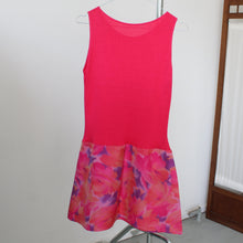 Load image into Gallery viewer, Vintage bright pink mini dress, size S