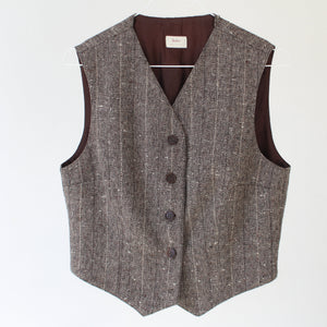 Vintage wool waistcoat, size S