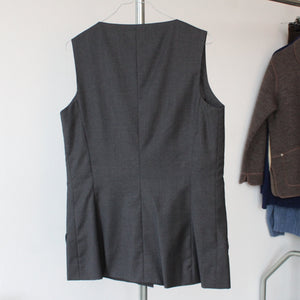 Vintage grey waistcoat, size S-M
