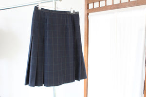 Vintag wool tartan skirt, size S