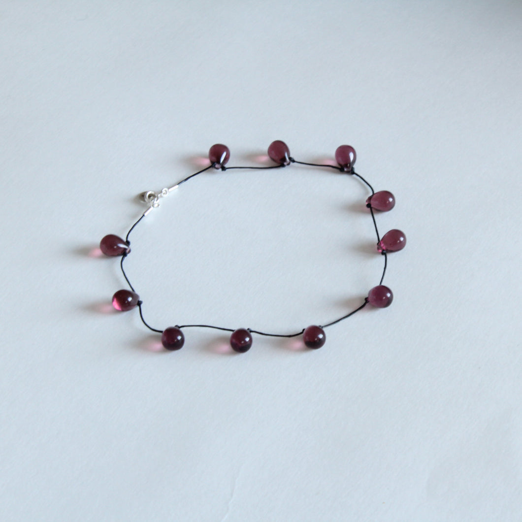 Sisi Joia Noué necklace black/purple