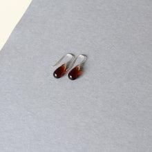 Load image into Gallery viewer, Sisi Joia Brote earrings, dark amber