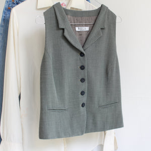 Vintage Marella cropped waistcoat, size S/M