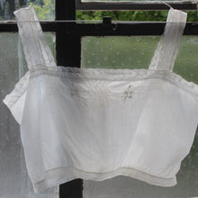 Load image into Gallery viewer, Antique cotton camisole, size L