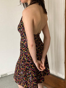 Floral mini dress, size S