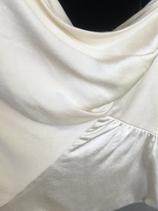 Valentino silk assymmetrical top, size XS