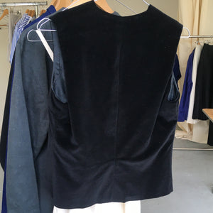 Vintage velvet waistcoat, size S/M
