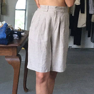 Vintage linen shorts, size S