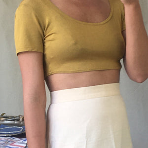 00's cropped top, size XS