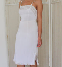 Load image into Gallery viewer, Vintage white cotton nightdress, size XS
