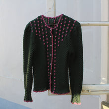 Load image into Gallery viewer, Vintage wool Austrian cardigan, size M