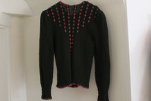 Load image into Gallery viewer, Vintage wool Austrian cardigan, size M