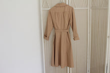 Load image into Gallery viewer, 70&#39;s cotton trenchcoat, size XS-M