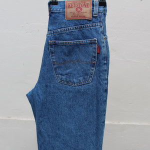 80's highwaisted jeans, size S