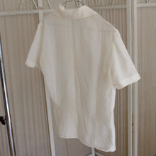 Load image into Gallery viewer, Vintage semi sheer blouse, size M
