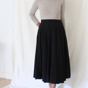 Vintage black skirt, size S