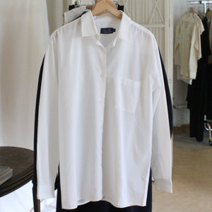Vintage white cotton shirt, size