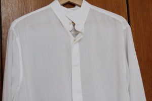 Vintage white cotton shirt