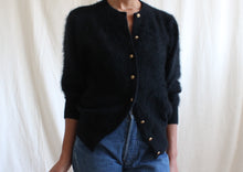 Load image into Gallery viewer, Vintage angora cardigan, size S/M