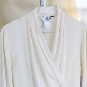 80's Marella silk blouse, size M