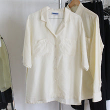 Load image into Gallery viewer, Vintage silk blouse, size L
